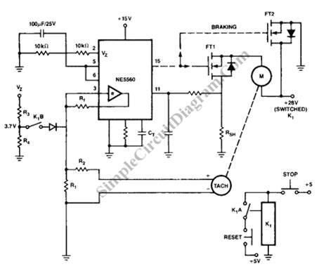 Constant Speed Pwm Motor Control Simple Circuit Diagram