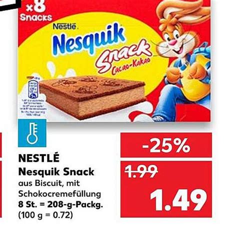 Nestlé Nesquik Snack Angebot bei Kaufland 1Prospekte de