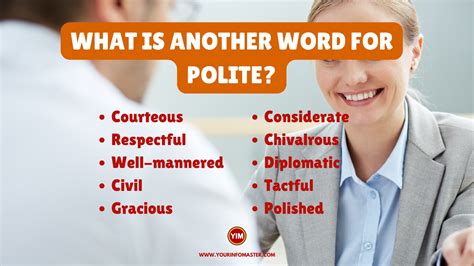 What Is Another Word For Polite Sentences Antonyms And Synonyms For Polite Your Info Master