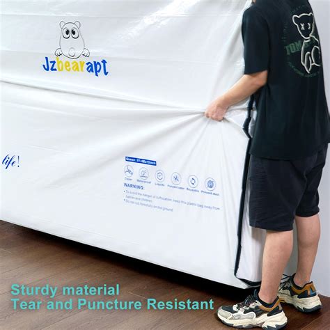 Snapklik Mattress Bags For Moving And Storage Of Full Zipper