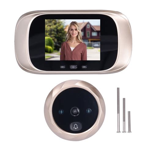 Video Door Viewer Peephole Camera Electric Video Doorbell High