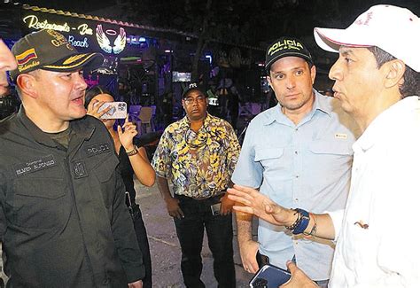 Director del Gaula Nacional visitó a comerciantes de El Rodadero RadioHoy