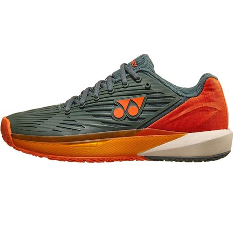 Yonex Men S Power Cushion Eclipsion 5 Clay Tennis Shoes Olive