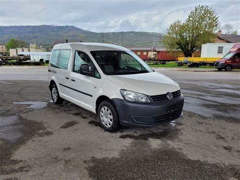 VW Caddy 2 0 EcoFuel Kasten Erdgas Benzin Mit Sortimo Kaufen Auf