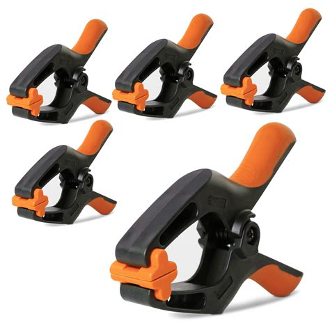 Buy WOCTEC 5 Pack Spring Clamps Heavy Duty 6 Inch Plastic Clamps For