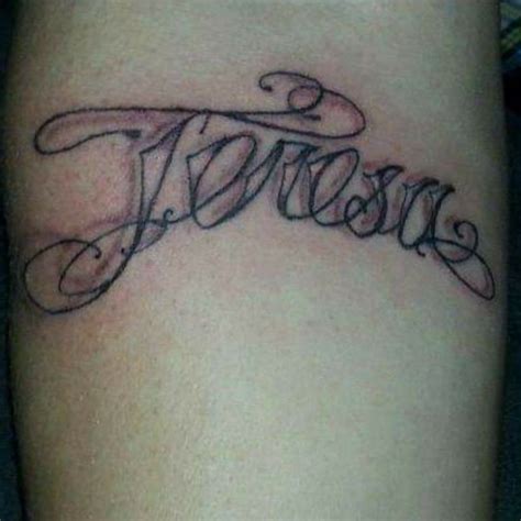 Cursive C Tattoo