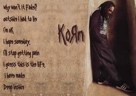 Korn - Deep Inside lyrics