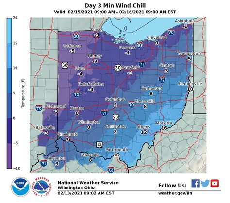 National Weather Forecast Predicts Heavy Snow Throughout Ohio - Scioto Post