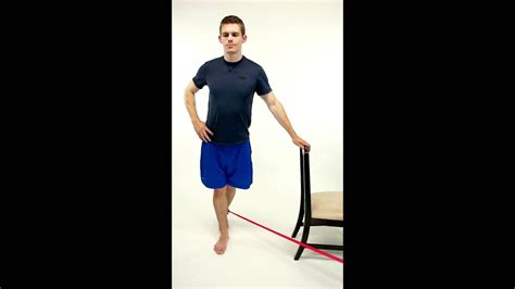 Elastic Band Hip Diagonal Ext Add Hep2go Youtube