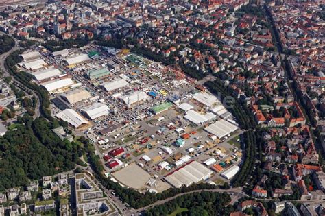 Luftbild M Nchen Festgel Nde Des M Nchener Oktoberfestes Und Des