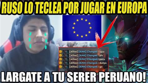 Vann Es Tecleado Por Ruso Rage Lo Manda A Jugar A Su Server De Peru