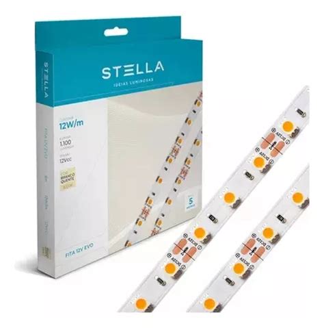 Tira Led Stella Profissional Branco Quente Blanca C Lida M V