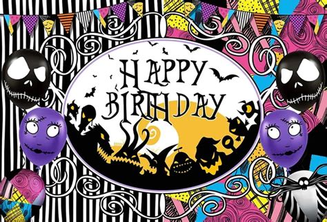 Nightmare Before Christmas Birthday Backdrop Edu Svet Gob Gt