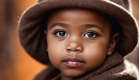 Premium Photo | African baby portrait girl boy beautiful baby portrait ...