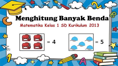 Gambar Animasi Kumpulan Benda Untuk Soal Matematika Kelas 1 Sd