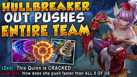 Rank 1 Quinn Showcases The Power Of Hullbreaker With This Push Best Comeback League Of