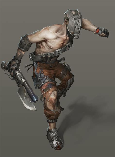 Bandit Igor Sid Concept Art Characters Post Apocalyptic Post