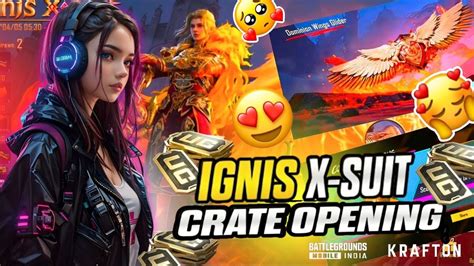 Bgmi New Xsuit Opening Ignis X Suit 10 Uc Luck In Bgmi New X Suit😱