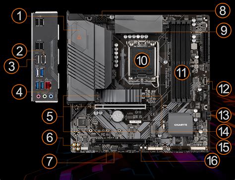 B660M GAMING X Rev 1 0 Key Features Motherboard GIGABYTE India