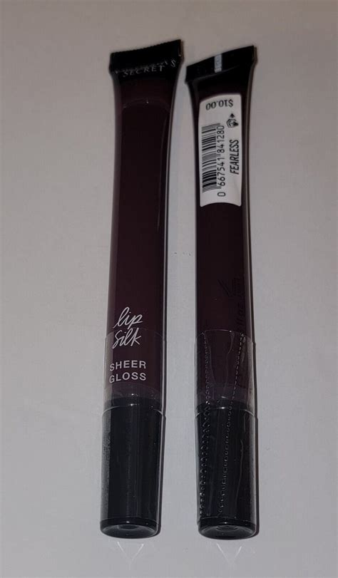 2 Victoria S Secret Fearless Sheer Gloss Lip Silk Set For Sale Online