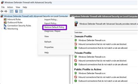 Ways To Reset Firewall Settings On Windows Guiding Tech