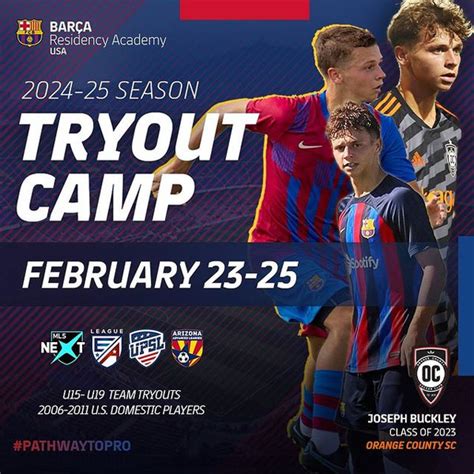 Barca Residency Academy Usa Tryout Camps Us Health Supplements Buy