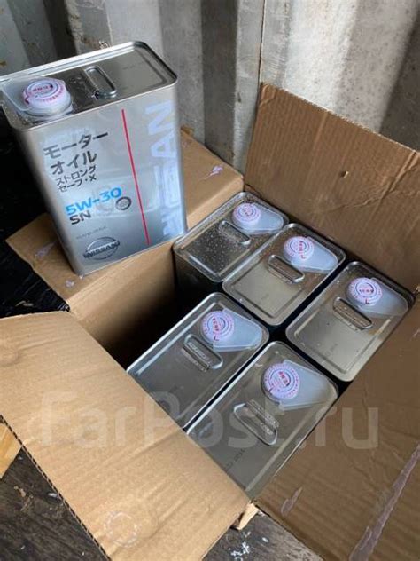 Моторное Масло Nissan Strong SAVE X 5W30 SN, 4Л (KLAN5-05304), 4,00 л ...