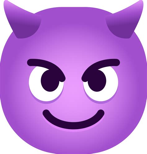 Smiling Face With Horns Emoji 20522280 Png