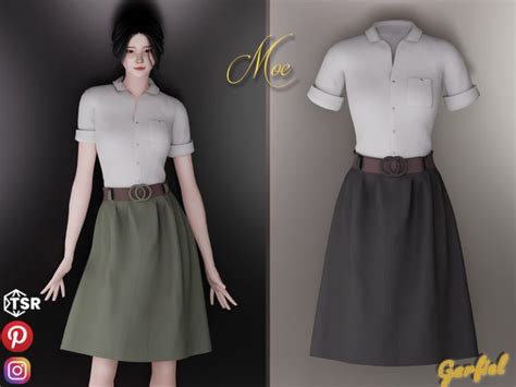 "The Sims 4 Stylish Vintage Outfit" - The Sims 4 Catalog