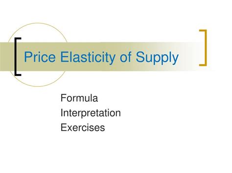 Ppt Price Elasticity Of Demand Powerpoint Presentation Free Download