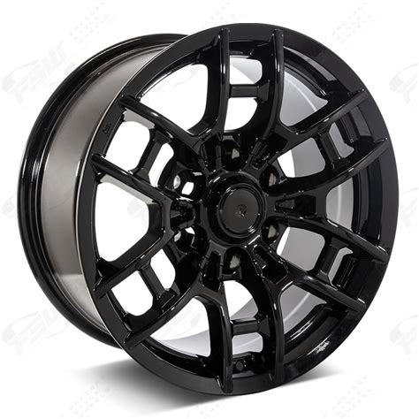 20 Inch Toyota Trd Pro Style Gloss Black Rims Fits 4runner Fj Cruiser Tacoma Style Wheels