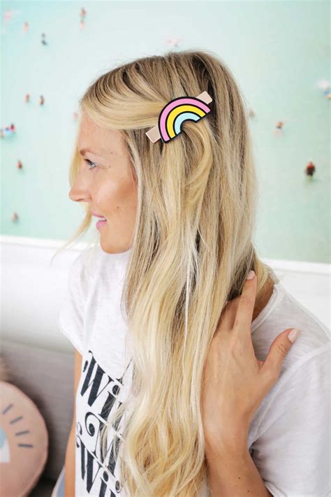 3 Trendy Diy Hair Clips So Easy A Beautiful Mess