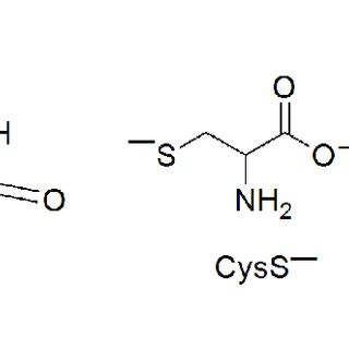 Structures Of N Acetyltryptophan N AcTrpH Cysteine Anion CysS