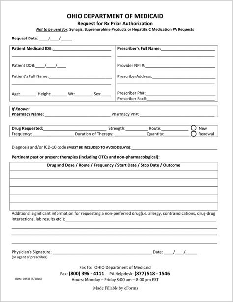 Ohio Medicaid Application Form Pdf Form Resume Examples