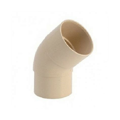 Coude 45 MF pvc Ø50mm sable dév 16cm GIRPI