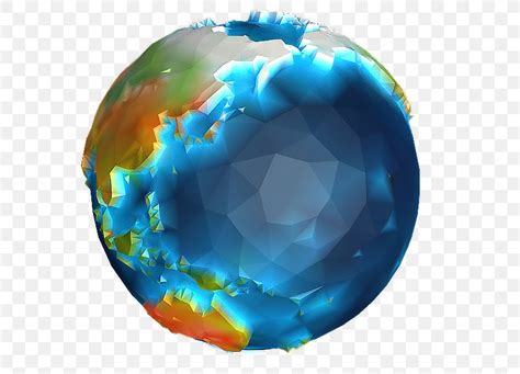 Earth Globe World Low Poly Planet PNG 590x590px 3d Computer Graphics