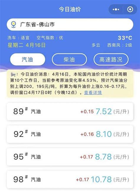 均安车主今晚12点前赶紧加油啦油价又上涨啦 涨幅 新高 布伦特原油