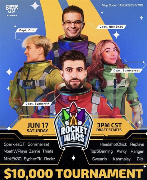 SypherPK's Rocket Wars Tournament - Liquipedia Fortnite Wiki