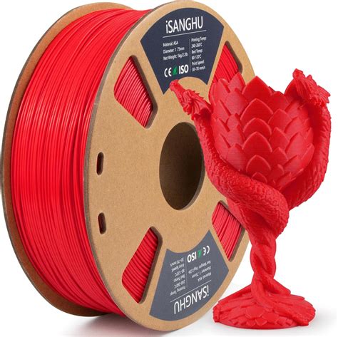 Isanghu Asa Filament 1 75 0 02mm Uv Rain Heat Resistant Durable 3d Printer Filament No