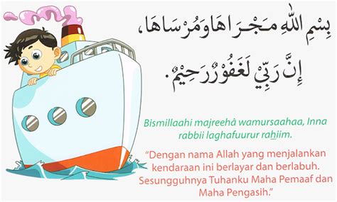 Doa Bepergian Naik Kapal Laut Dakwah Islami