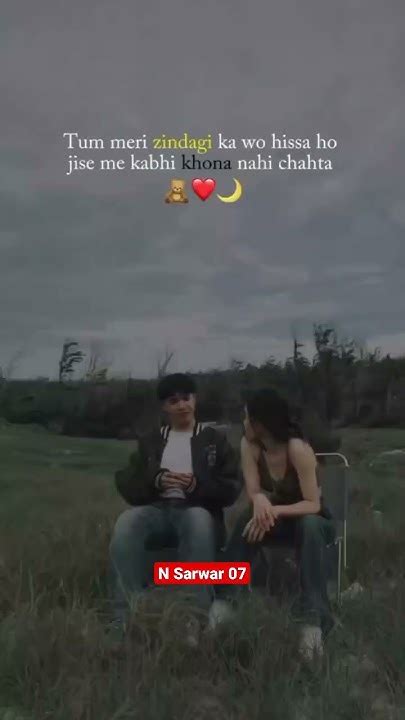 Tum Meri Zindagi Ka Wo Hisha Ho Jise Me Kabhi Khona Nahi Chahta Sad