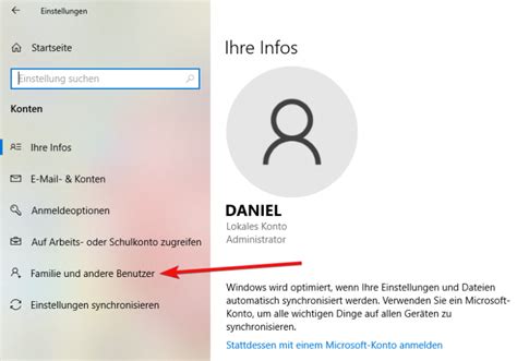 Zweites Lokales Benutzerkonto In Windows Erstellen U Labs