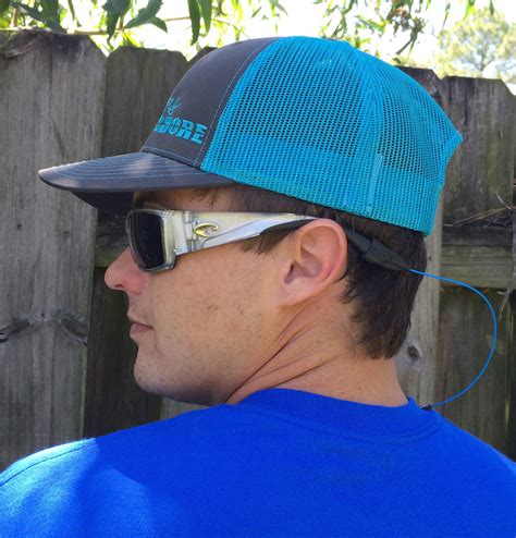 Signature Series Snapback Mesh Trucker Hat - Blue | Country Shore