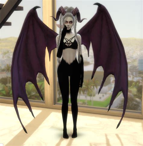 Anyone Else Obsessed With Making Fantasy Sims Here S A Lil Demon Gal I