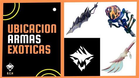 Dauntless Ubicacion Armas Exoticas Youtube