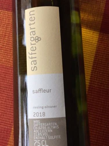 Saffergarten Riesling Silvaner Vivino United States