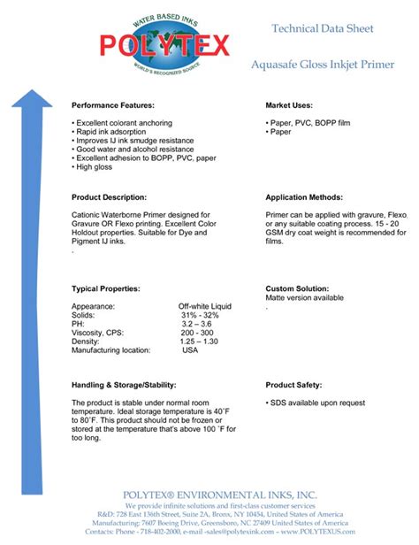 Polytex Resources Polytex Environmental Inks