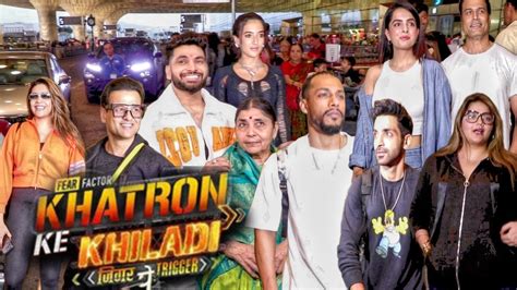 Khatron Ke Khiladi Contestants Leaves For Cape Town For Khatron Ke