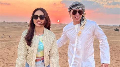 6 Potret Verrel Bramasta Dan Natasha Wilona Liburan Bareng Di Dubai