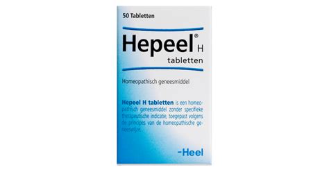 Heel Hepeel H Tabletten Tb Voordelig Online Kopen De Online Drogist